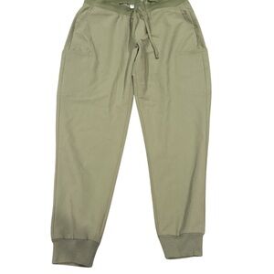 Olive Green Men's Jogger scrub Pants